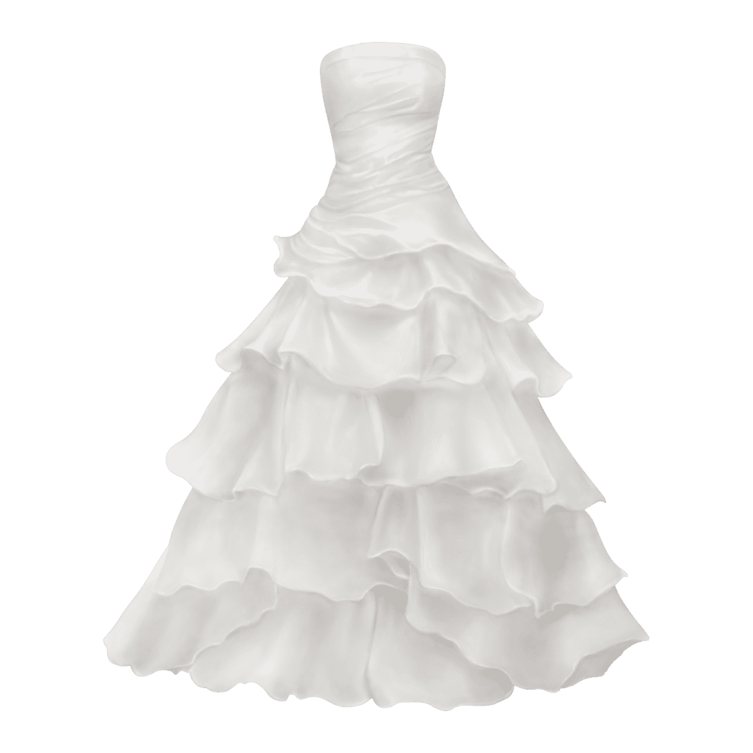 wedding gown